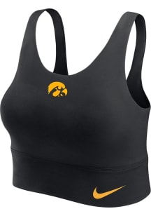 Nike Iowa Hawkeyes Womens Black Longline Tank Top