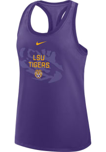 Nike LSU Tigers Womens Purple Racerback Tank Top
