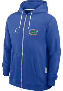 Nike Florida Gators Mens Blue DriFIT Jordan Long Sleeve Zip