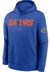 Nike Florida Gators Mens Blue Club Fleece Jordan 2 Hit Nickname Long Sleeve Hoodie