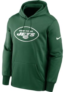Nike New York Jets Mens Green Therma Hood