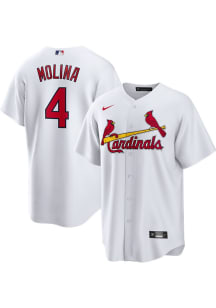 Yadier Molina St Louis Cardinals Mens Replica Home Jersey - White