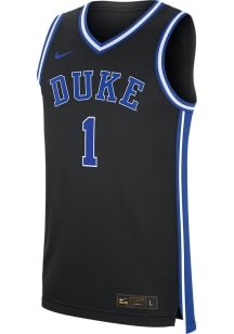 Nike Duke Blue Devils Black Replica Jersey