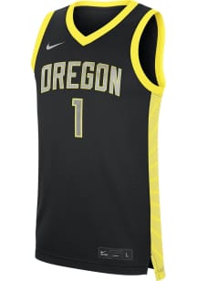 Nike Oregon Ducks Black Replica Jersey