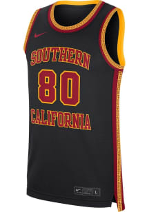 Nike USC Trojans Black Replica Jersey
