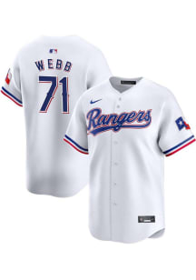 Jacob Webb Nike Texas Rangers Mens White Home 2024 Limited Baseball Jersey