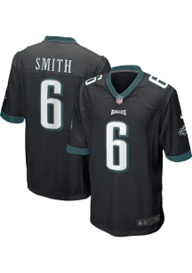Devonta Smith  Nike Philadelphia Eagles Black Alternate Game Football Jersey