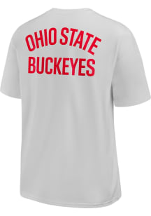 Nike Ohio State Buckeyes Ash Legacy Max 90 Pocket Short Sleeve T Shirt