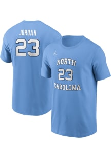 Michael Jordan North Carolina Tar Heels Light Blue Jordan Player Short Sleeve Player T Shirt