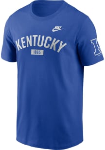 Nike Kentucky Wildcats Blue Legacy Arch Short Sleeve T Shirt