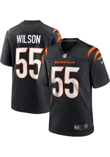 Logan Wilson  Nike Cincinnati Bengals Black Home Game Football Jersey