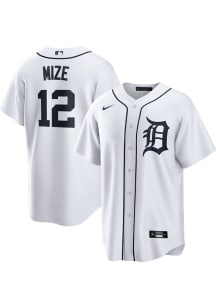 Casey Mize Detroit Tigers Mens Replica Home Jersey - White