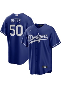 アベイシングエイプ✕Dodgers ユニフォーム 青 Mookie Betts Los Angeles Dodgers Mens Replica ROYAL Alt Jersey