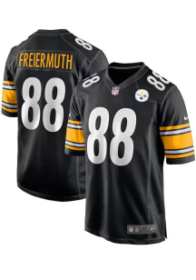 Pat Freiermuth  Nike Pittsburgh Steelers Black HOME GAME Football Jersey