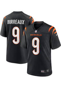 Joe Burrow   Cincinnati Bengals Black Home Game Style Football Jersey