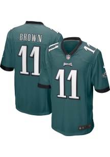 AJ Brown  Nike Philadelphia Eagles Midnight Green HOME Football Jersey