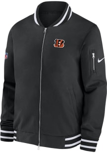 Nike Cincinnati Bengals Mens Sideline Anorak BLACK Pullover