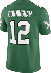 Randall Cunningham Nike Philadelphia Eagles Mens Kelly Green Vapor F.U.S.E. Limited Football Jerse..