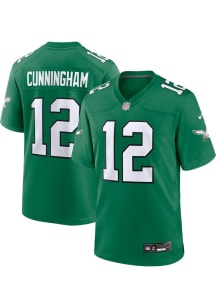 Randall Cunningham  Nike Philadelphia Eagles Kelly Green Alternate Game Football Jersey