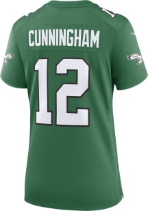 Randall Cunningham  Nike Philadelphia Eagles Womens Kelly Green Alternate Game Football Jersey