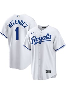 MJ Melendez Kansas City Royals Mens Replica Home Jersey - White