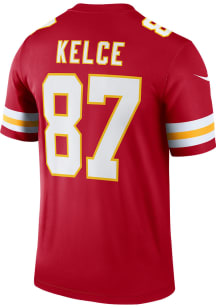 Travis Kelce   Kansas City Chiefs Red Home Football Jersey