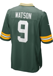 Christian Watson  Nike Green Bay Packers Green Game Football Jersey