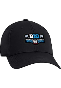 Big Ten 2026 Big 10 Mens Basketball Tournament Stratus Adjustable Hat - Black