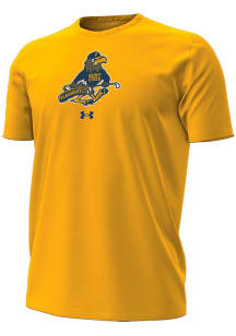Under Armour Kent State Golden Flashes Gold Performance Fearless Flash Golf Short Sleeve T Shirt