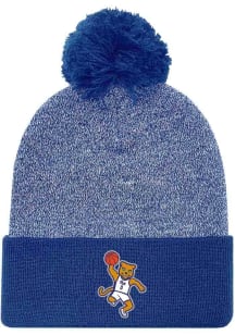 Pitt Panthers Blue Basketball Marled Cuff Beanie Mens Knit Hat