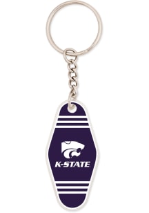 K-State Wildcats Motel Acrylic Keychain - Purple
