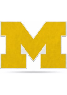 Michigan Wolverines Team Logo Pennant - Yellow