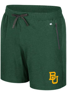 Colosseum Baylor Bears Mens Green Leto Shorts