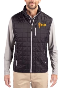 Cutter and Buck Arizona State Sun Devils Big and Tall Black Rainier PrimaLoft Mens Vest