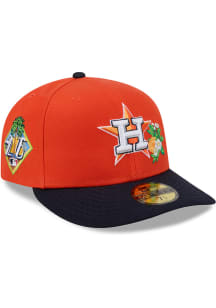 New Era Houston Astros Mens Orange 2026 Spring Training 59FIFTY Fitted Hat