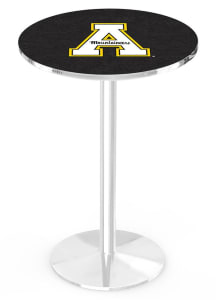 Appalachian State Mountaineers Chrome Round Base Pub Table
