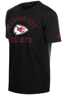 New Era Kansas City Chiefs Black Sideline Short Sleeve T Shirt