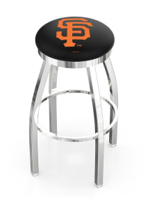 San Francisco Giants Chrome Pub Stool - Silver