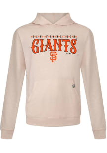 Levelwear San Francisco Giants Mens Tan Relay Snowflakes Hood