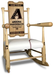 Arizona Diamondbacks Memories and Dreams Baseball Bat Rockers