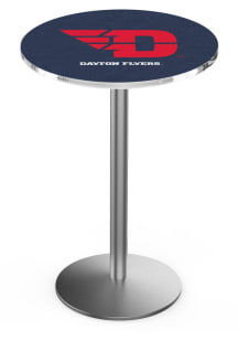 Dayton Flyers Stainless Round Base Pub Table
