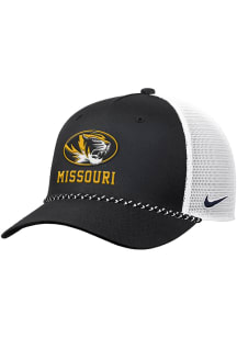 Nike Missouri Tigers Rise Rope Trucker Adjustable Hat - Black