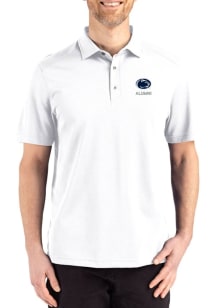 Cutter and Buck Penn State Nittany Lions Mens White Alumni Advantage Refresh Short Sleeve Polo