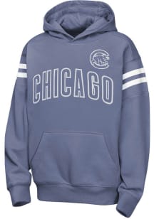 Chicago Cubs Youth Blue Welcome Team Long Sleeve Hoodie