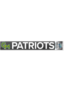 George Mason University Color Shock Auto Decal - Green
