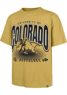 47 Colorado Buffaloes Gold Team Flex Football Foundation Short Sleeve Fashion T Shirt