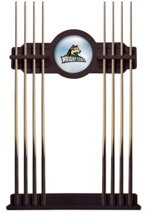 Wright State Raiders Solid Wood Cue Rack Pool Table Accessories