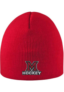 LogoFit Miami RedHawks Red Everest Mens Knit Hat