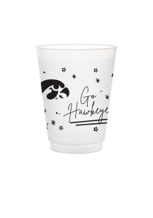 Iowa Hawkeyes 8pk Flex Party Reusable Disposable Cups