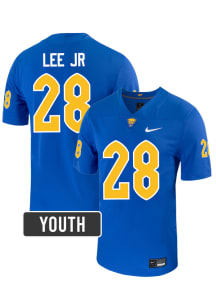 Shawn Lee Jr Pitt Panthers Youth Blue Nike NIL Name And Number Football Jersey